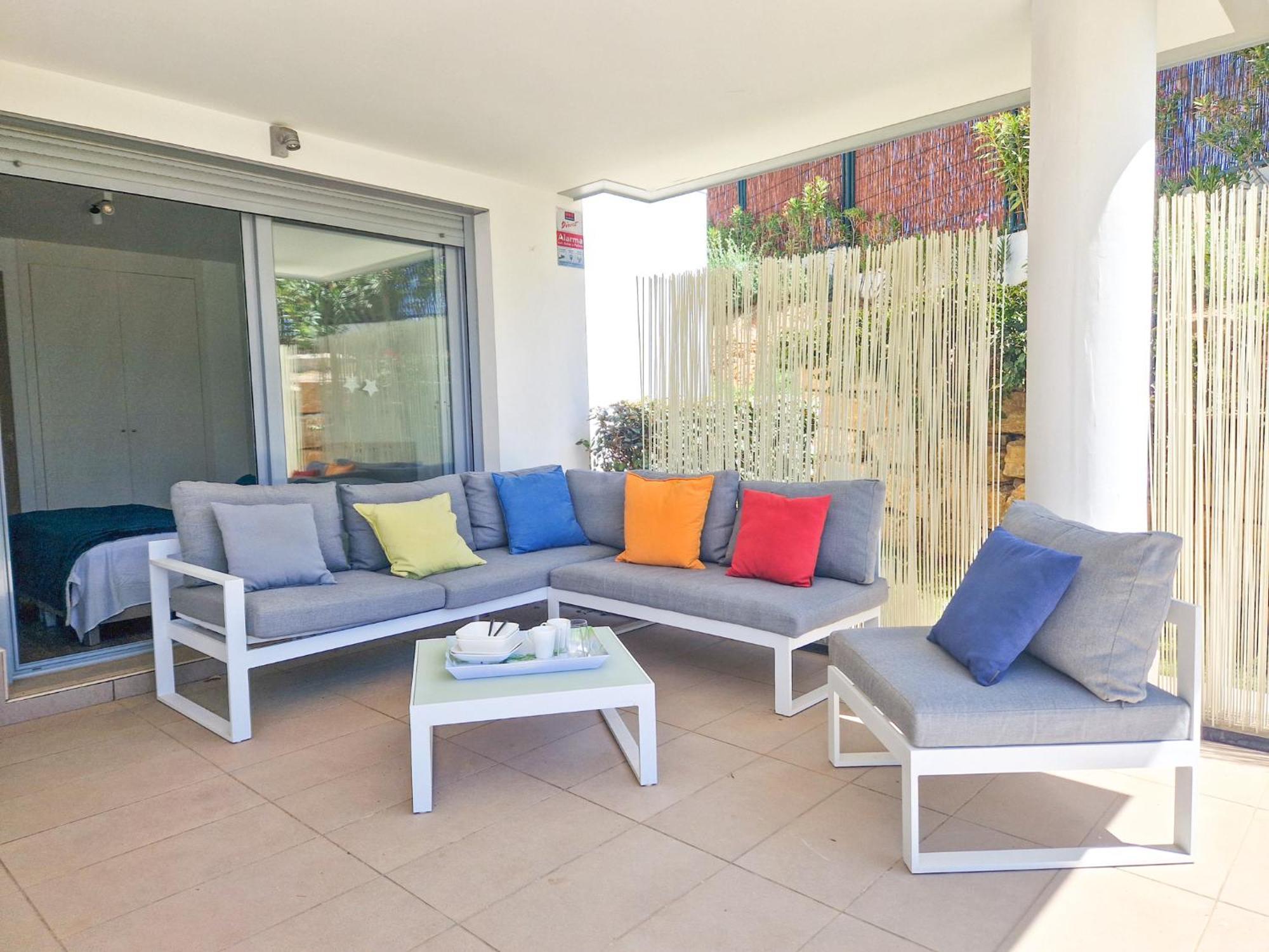 Luxury Ground Floor Apt - 300 M To Cabopino Golf Marbella Dış mekan fotoğraf