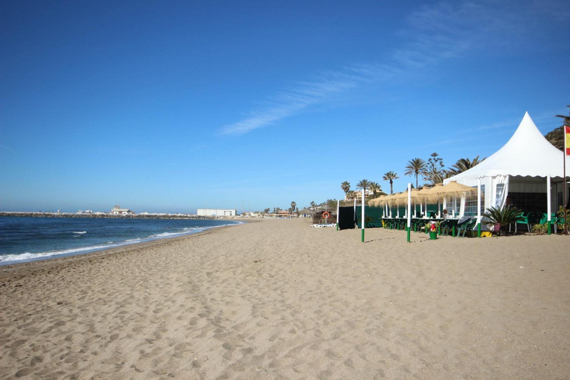 Luxury Ground Floor Apt - 300 M To Cabopino Golf Marbella Dış mekan fotoğraf